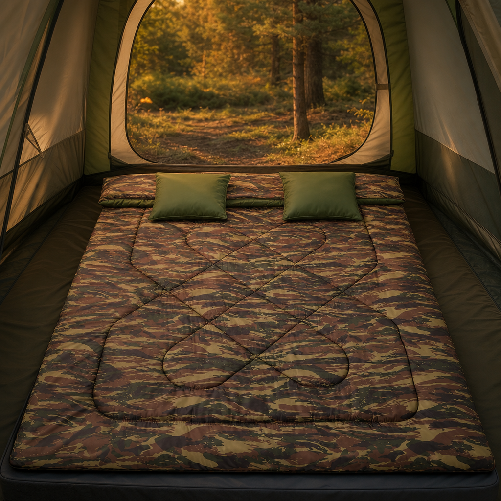 Sac de couchage 2 personnes pour le camping, la randonnée et le trekking - Explorateur 200