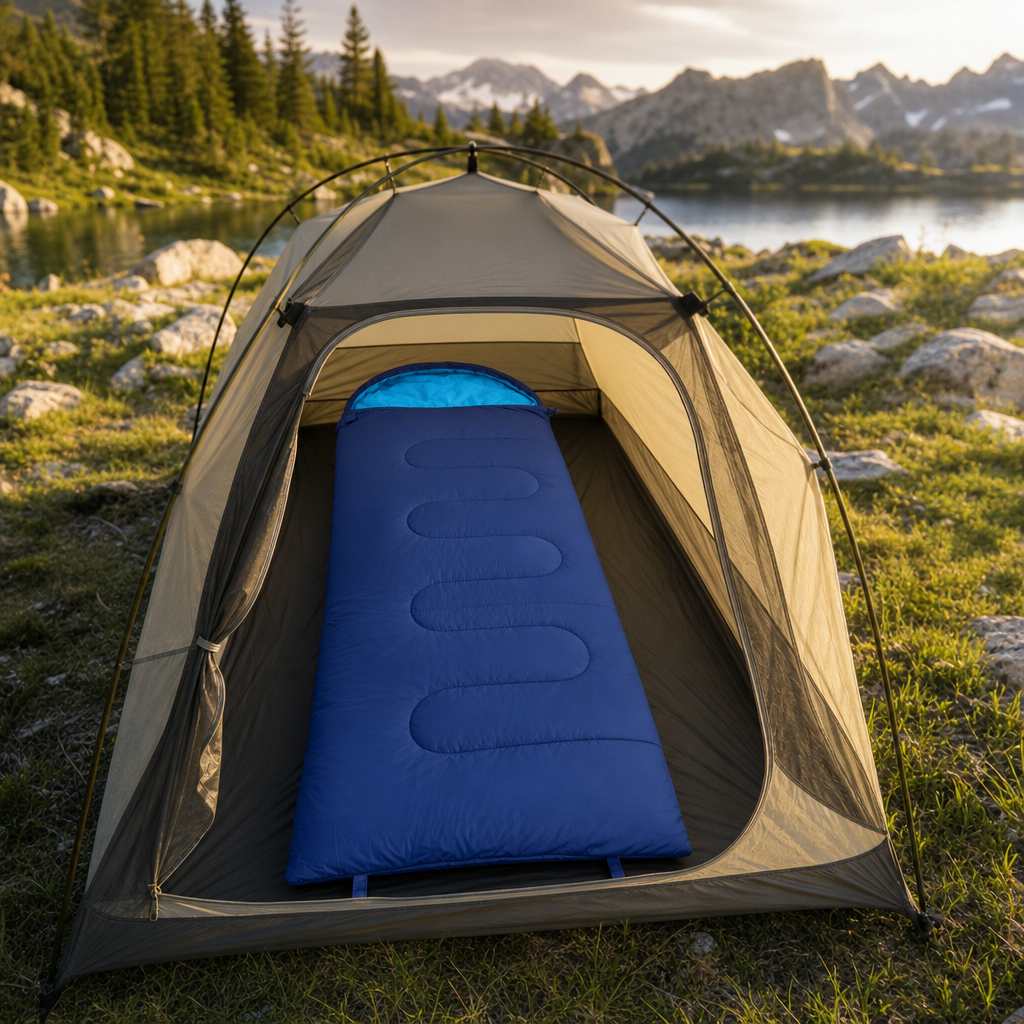 Sac de couchage 3 saisons pour le camping, la randonnée et le trekking - Explorateur 220