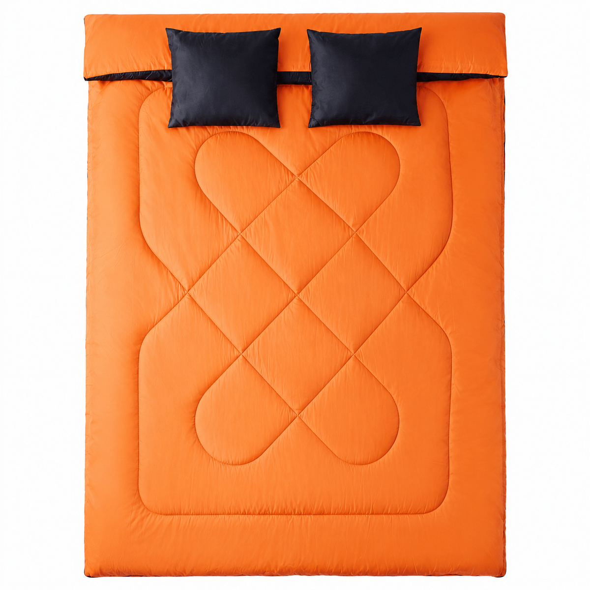 Sac de couchage 2 personnes pour le camping, la randonnée et le trekking - Explorateur 200