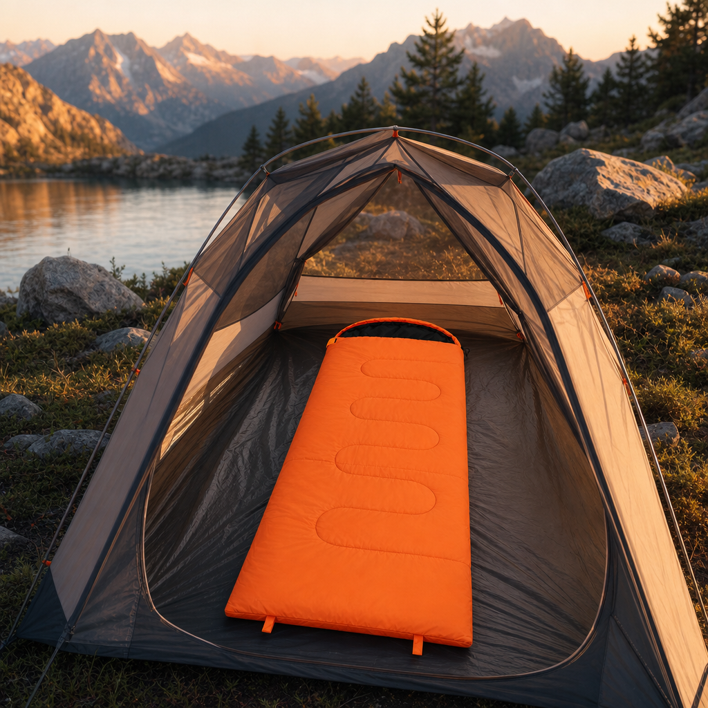 Sac de couchage 3 saisons pour le camping, la randonnée et le trekking - Explorateur 220
