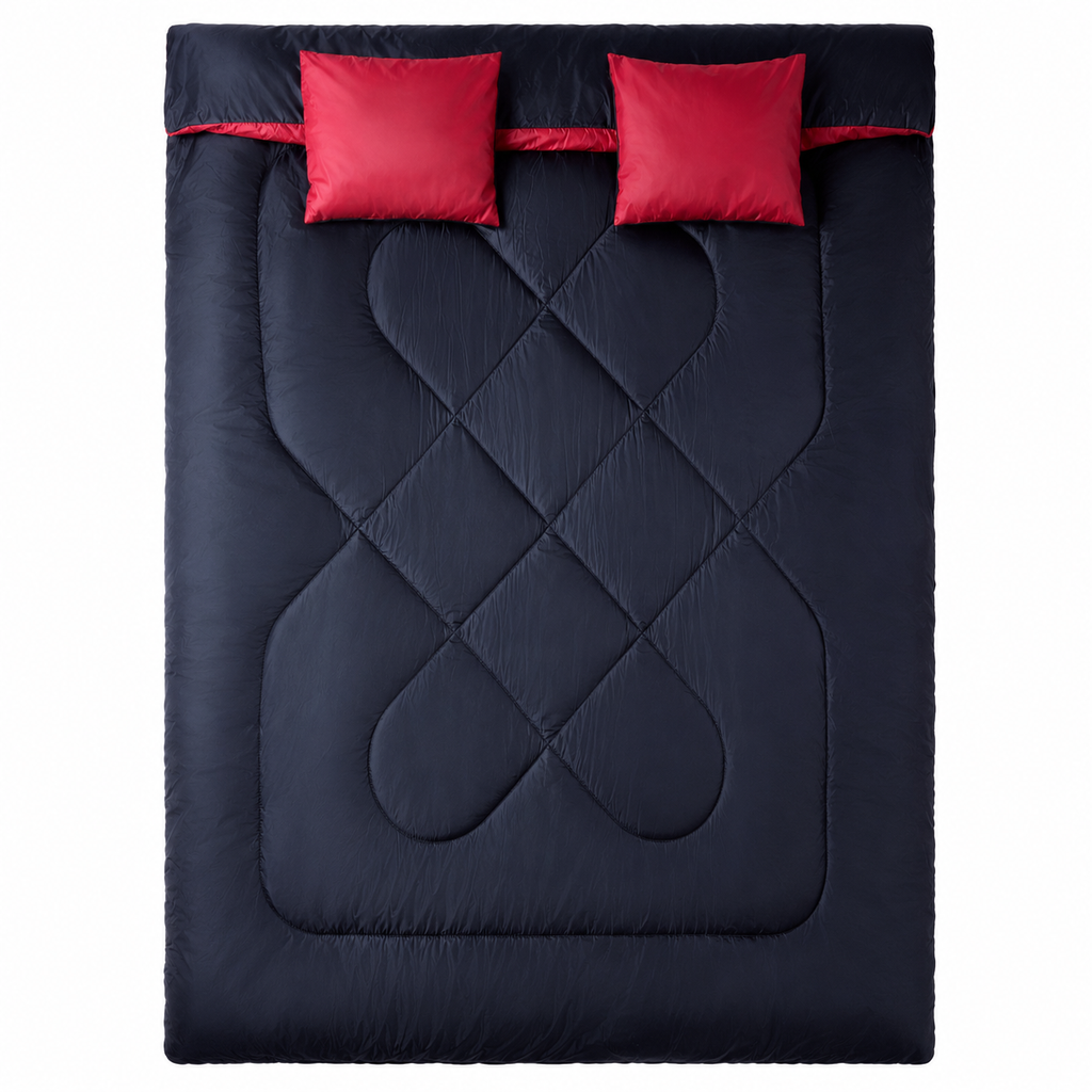 Sac de couchage 2 personnes pour le camping, la randonnée et le trekking - Explorateur 200