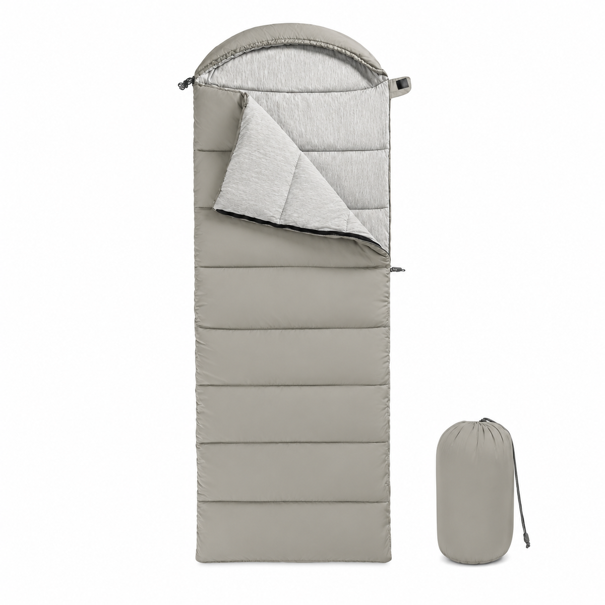 Sac de couchage 0 degré pour le bivouac, le trekking et le camping - Explorateur 260