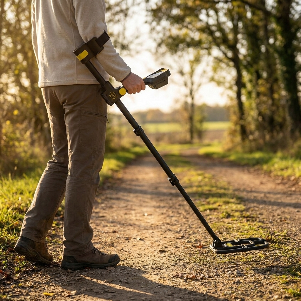 Détecteur de métaux plage et forêt - Explorateur 125