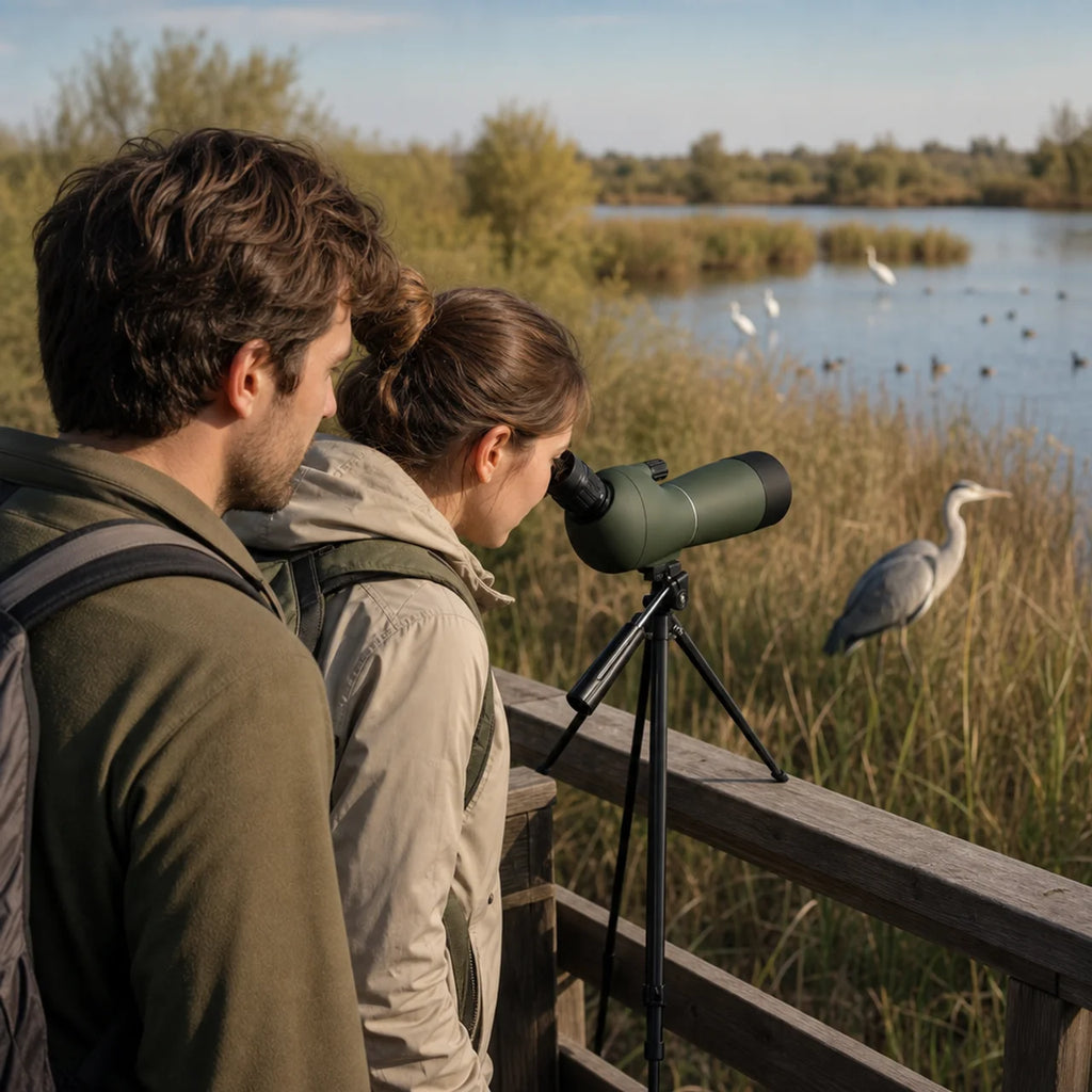 Longue-vue 25-75x70 pour ornithologie et observation des oiseaux - Explorateur 750